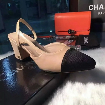 CHANEL slingback Women--036